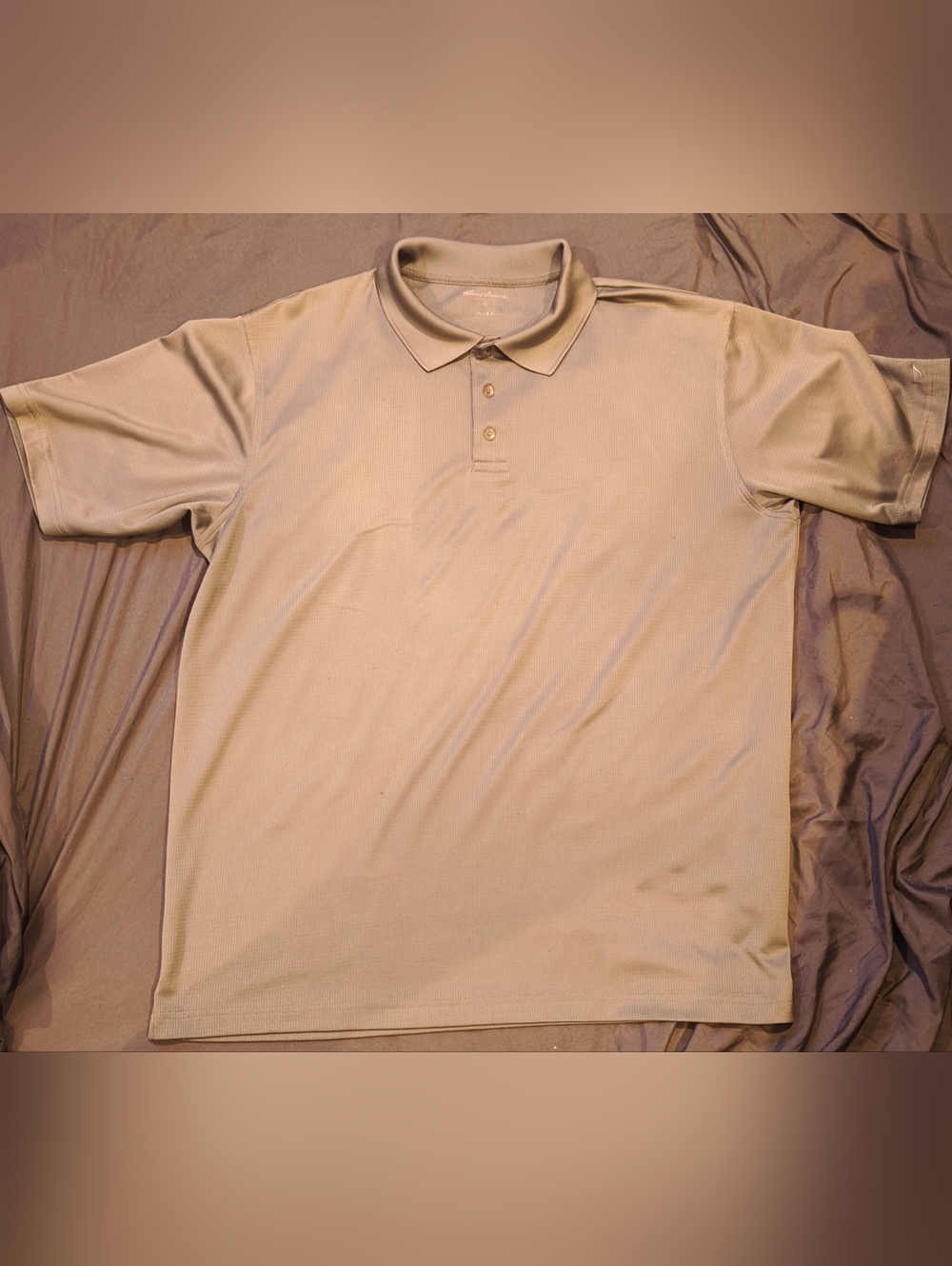 Mens Gray Performance Golf DryTec